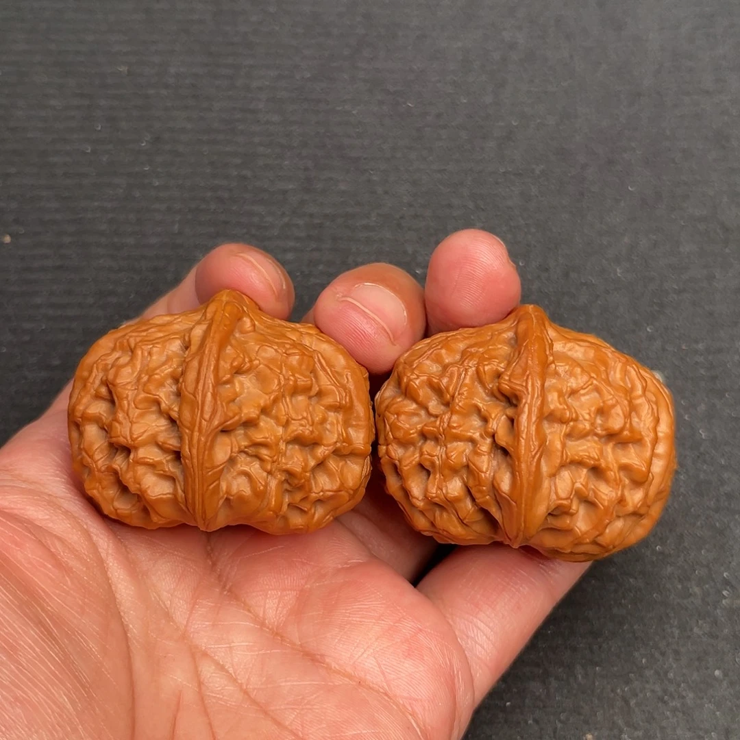 桃核把件45×40玉枕元宝XM1052