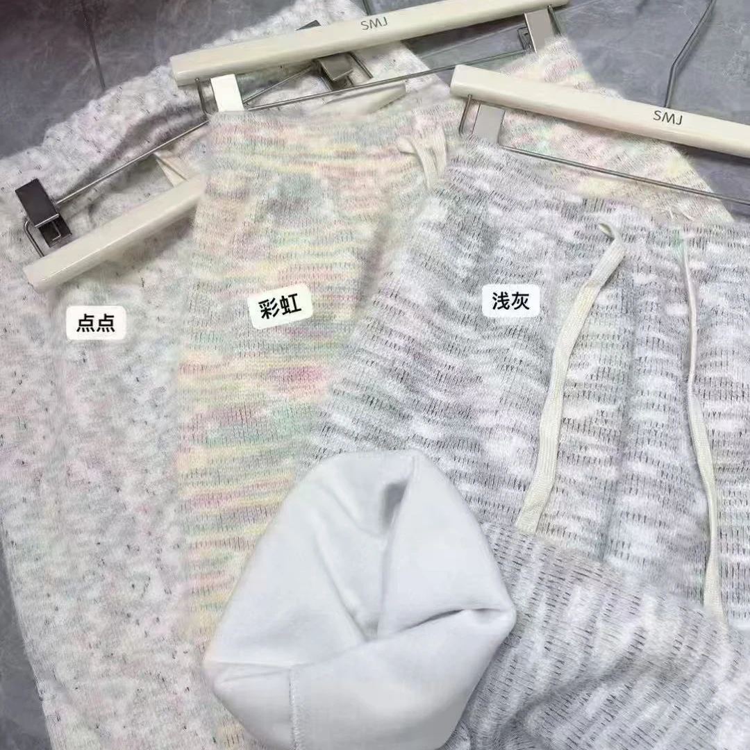 小梅阔腿裤牛仔裤直筒裤欣
