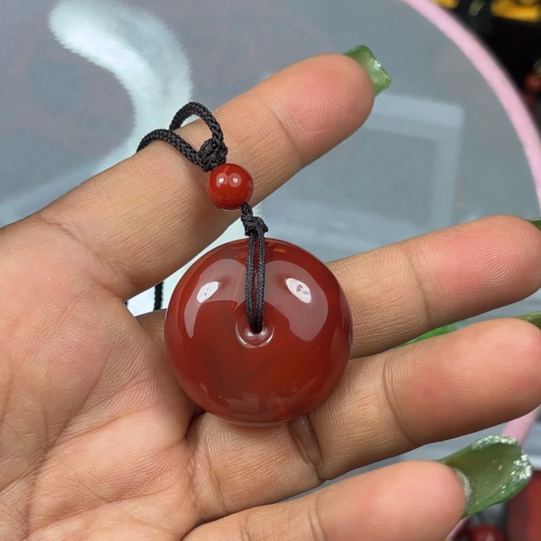 南红玛瑙未镶嵌吊坠