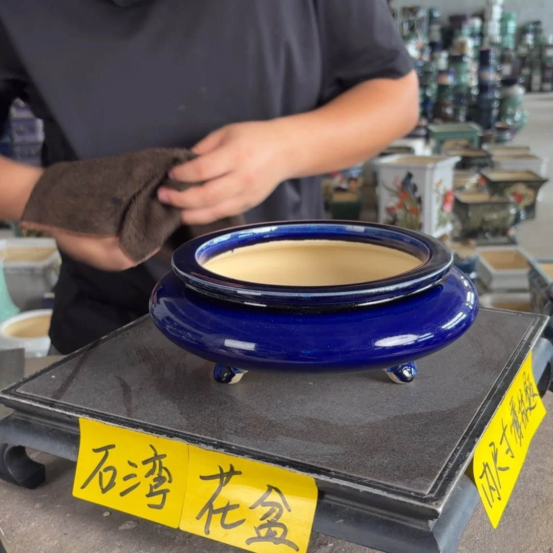 。一风堂石湾花盆 内15*5