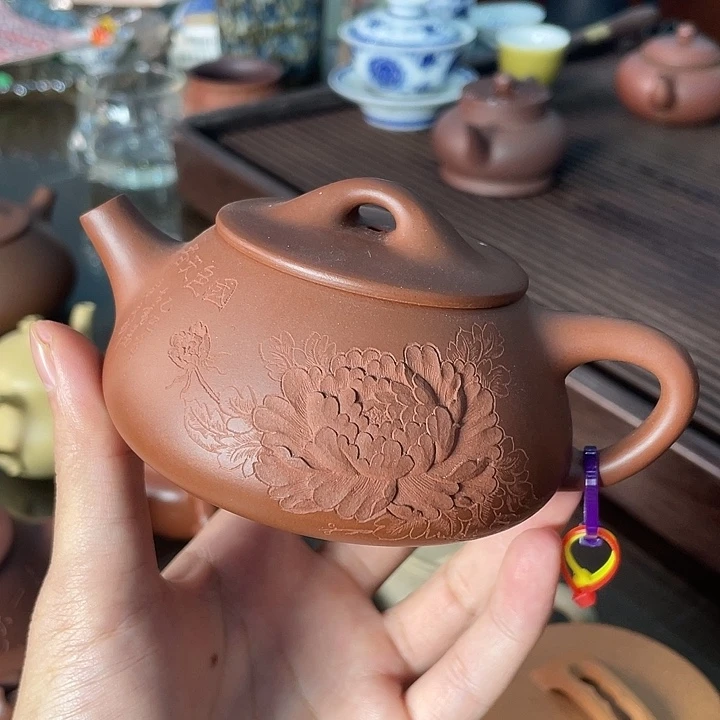 茶壶紫砂宜兴原矿紫砂作品