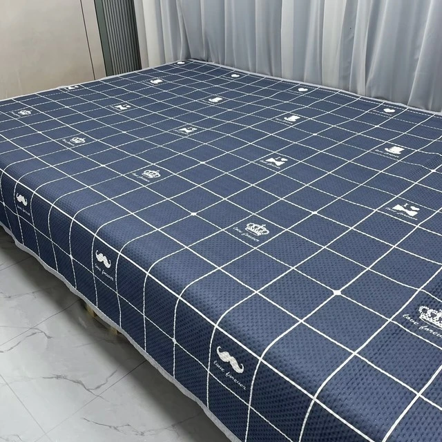 四季通用床盖双面两用防滑网红炕单盖毯农村大炕盖榻榻米夹棉床单