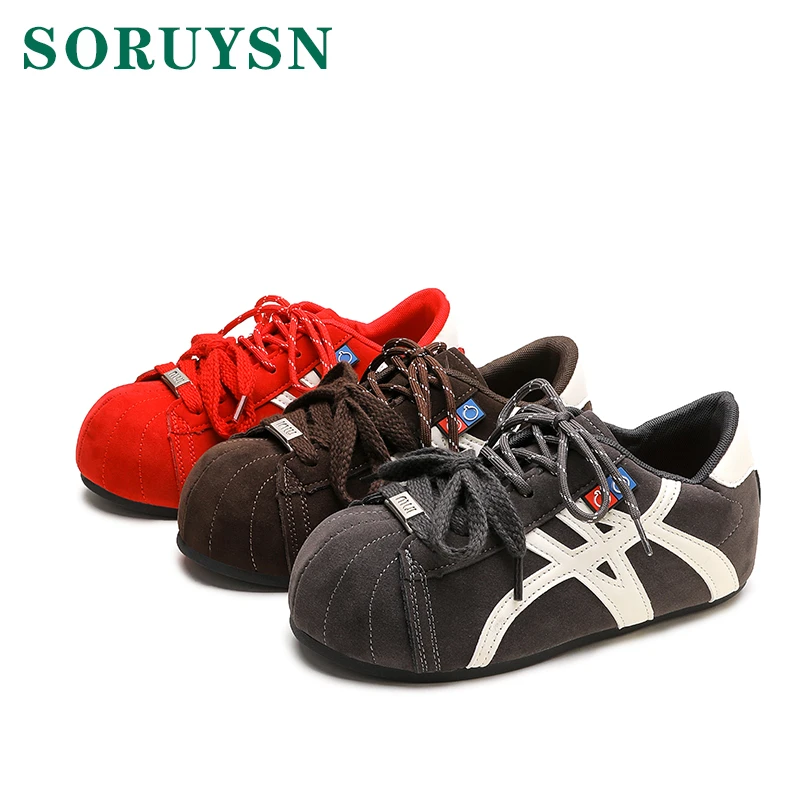 【运费险】德训鞋子时尚休闲鞋运动休闲鞋秋季复古步鞋学院风休闲鞋