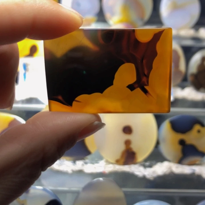 合金玛瑙/玉髓珠宝奇石65