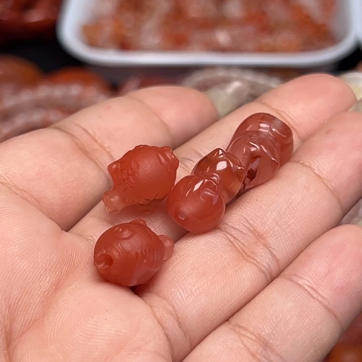 有****南红玛瑙未镶嵌吊坠(不含链)