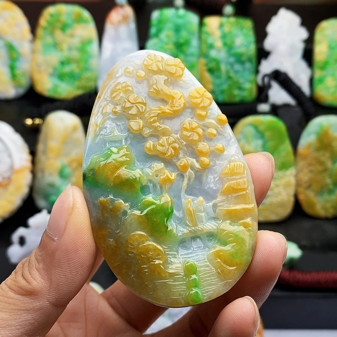 未镶嵌定制翡翠翡翠A货一物一证