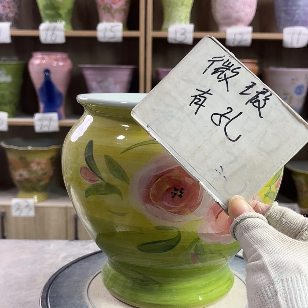 景德镇陶瓷花盆花盆