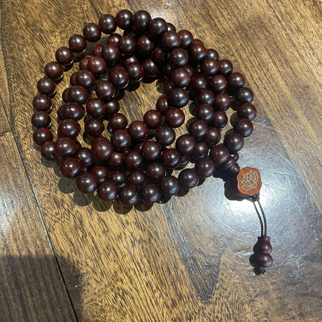 印度小叶紫檀念珠 108手串10mm