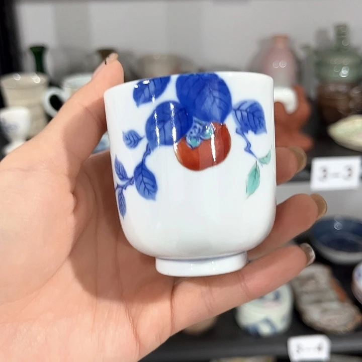 紫砂满二十包邮，瓷片日陶底款，103