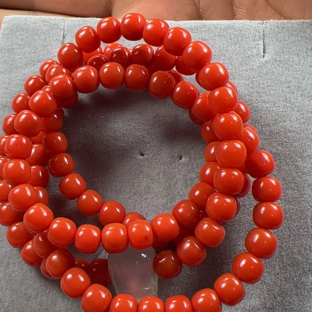 南红玛瑙手串未镶嵌张*峰