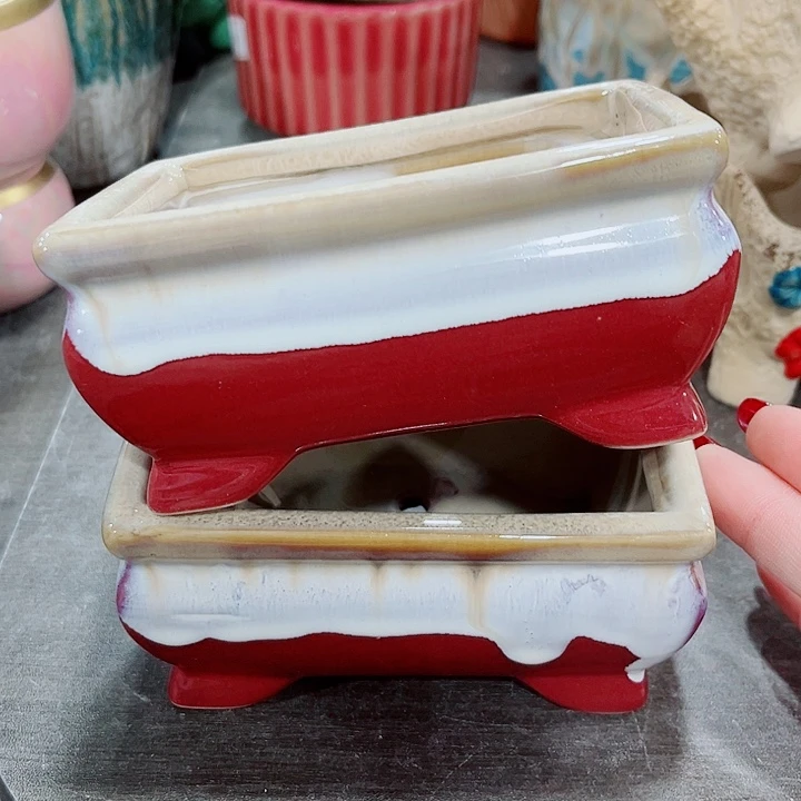 多肉陶瓷花盆满10元包邮