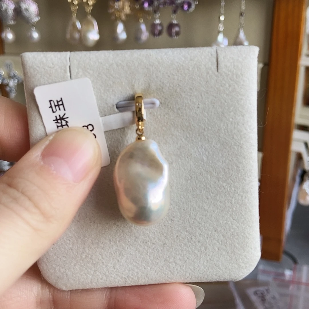 吊坠(不含链)淡水珍珠合金特价1735