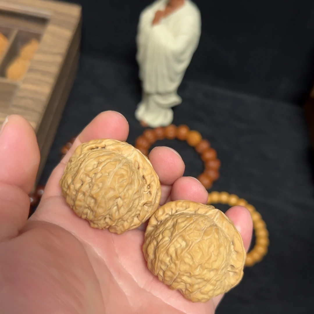 猴头核桃手串南瓜墩核桃