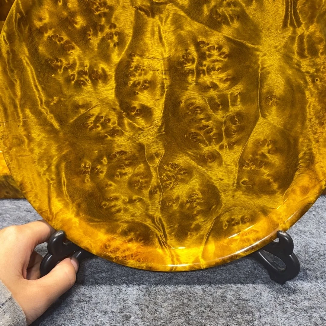 金丝楠黄金樟果盘