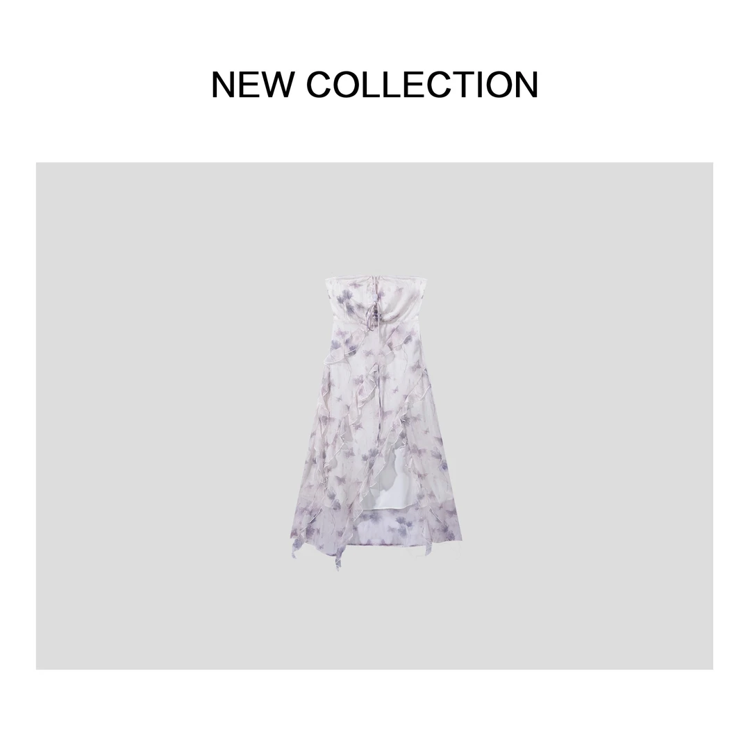 【龙哥专属】L1F36066A 夏季新款时尚优雅百搭连衣裙6066