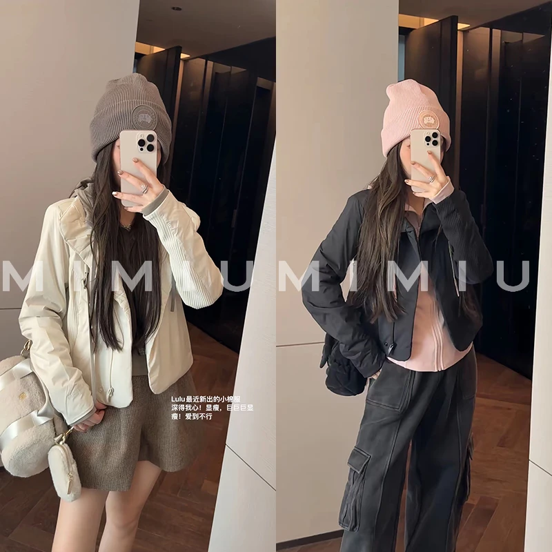 【mimius】P LU家高级感修身短款上衣棉服外套 G09108