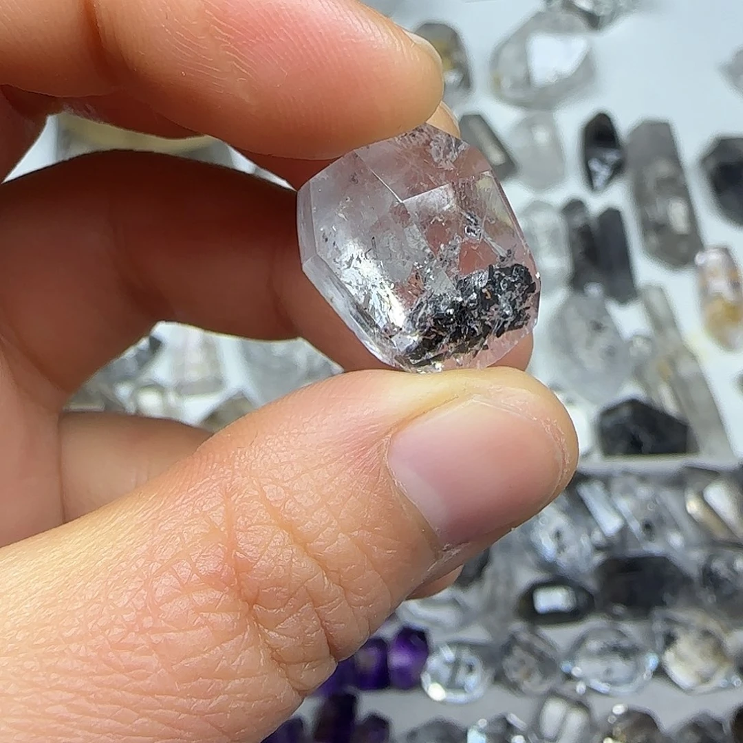 珠宝半成品水晶未镶嵌