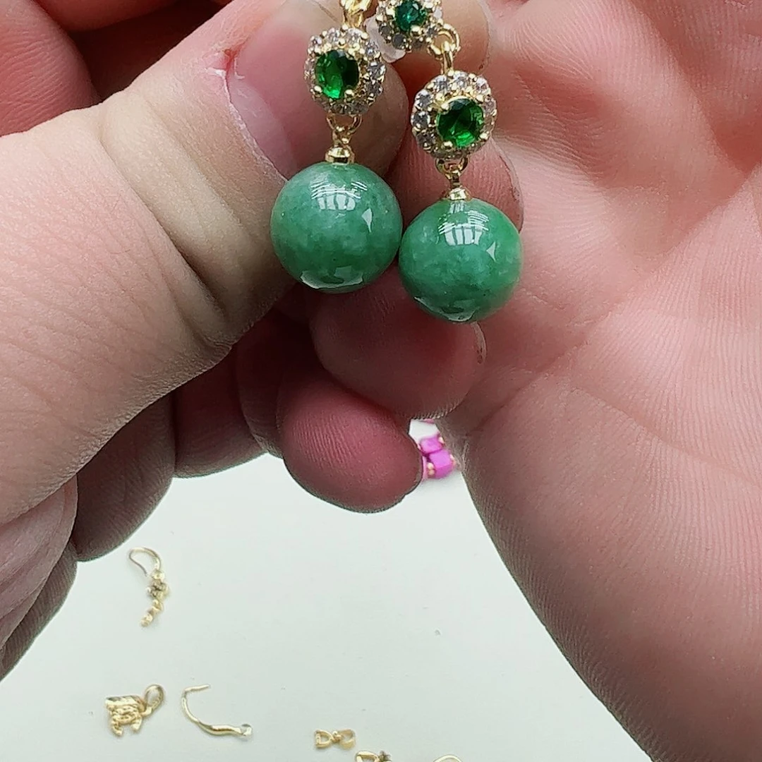 翡翠吊坠(赠链)银S925镶嵌