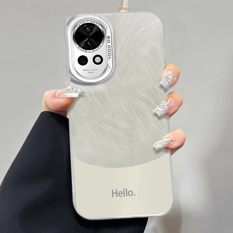 适用华为nova14pro手机壳hello撞色nova14ultra高级感13保护套12