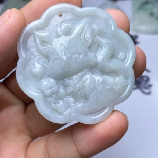 颈饰未镶嵌翡翠翡翠