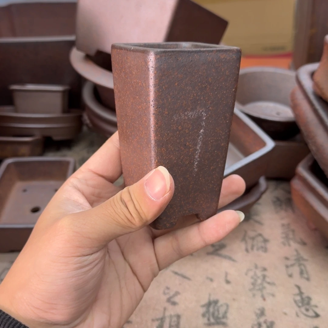 紫砂花盆94号宜兴紫砂正品4.5x9
