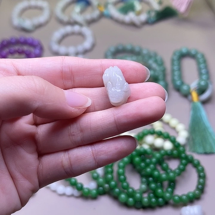石英质玉未镶嵌手串