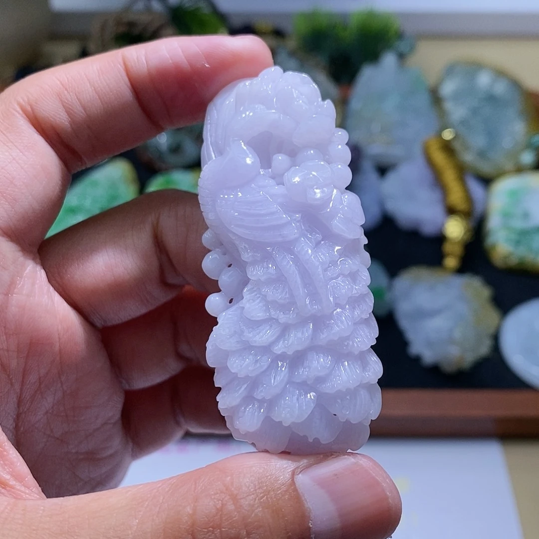 【闪购商品】翡翠颈饰未镶嵌凤凰