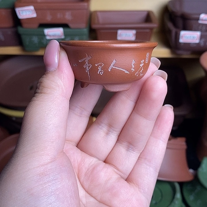 宜兴紫砂精品花盆