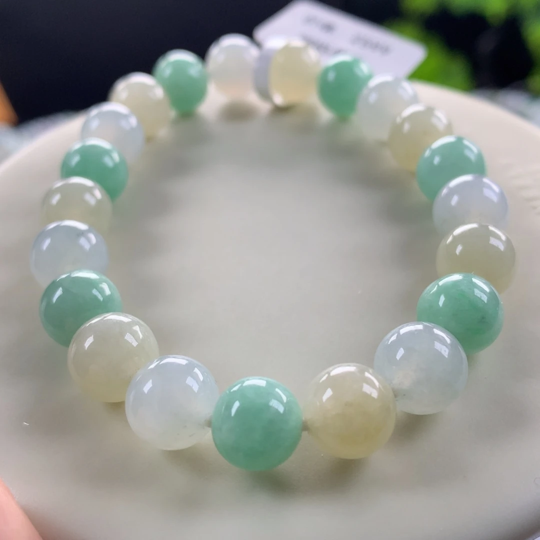 翡翠未镶嵌手链卡9