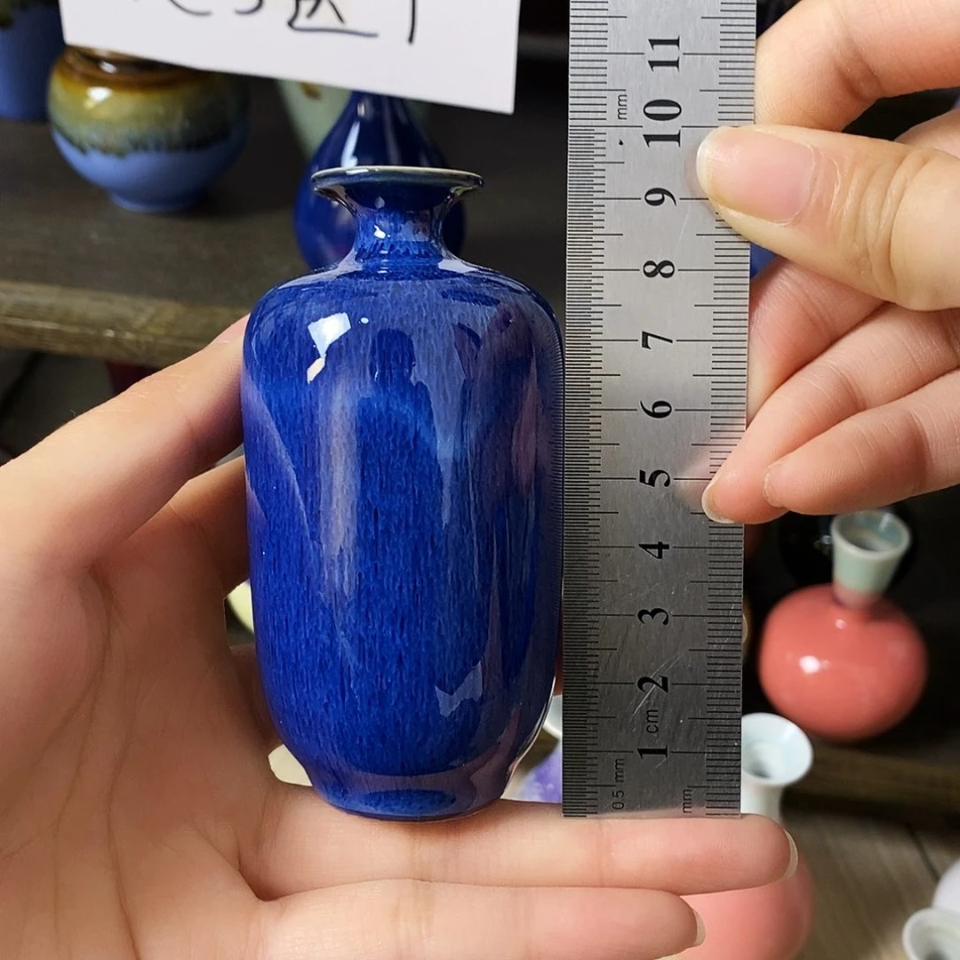 摆件景德镇高温陶瓷小花瓶