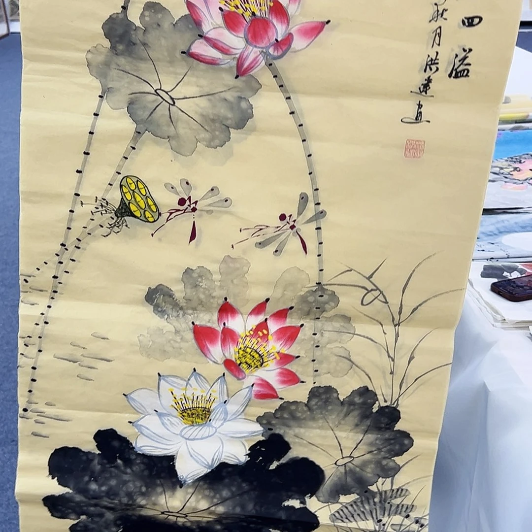 国画事事顺心如意万事如意万事