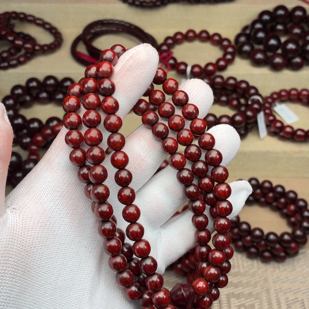 王***各小叶紫檀手串/手链0.8