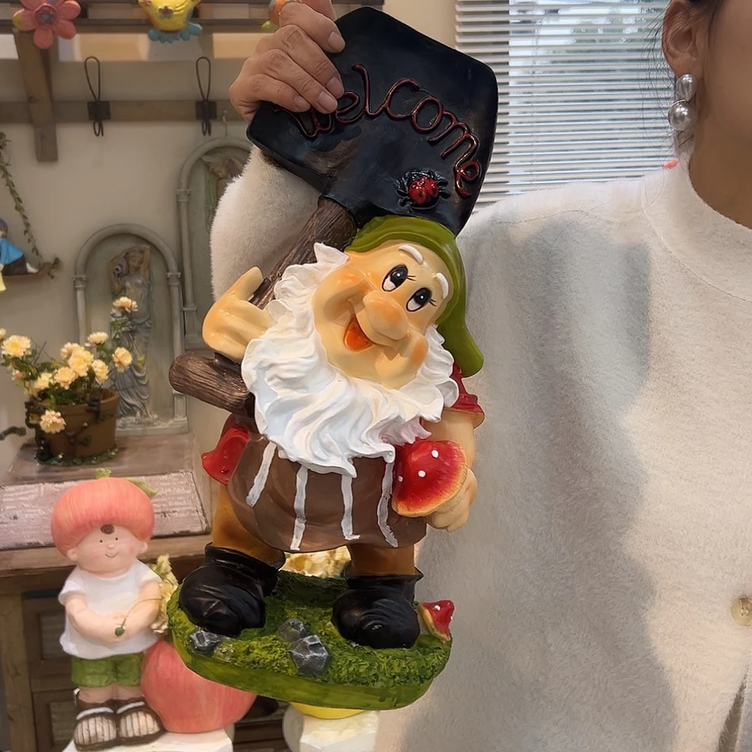 花园摆件红红火火