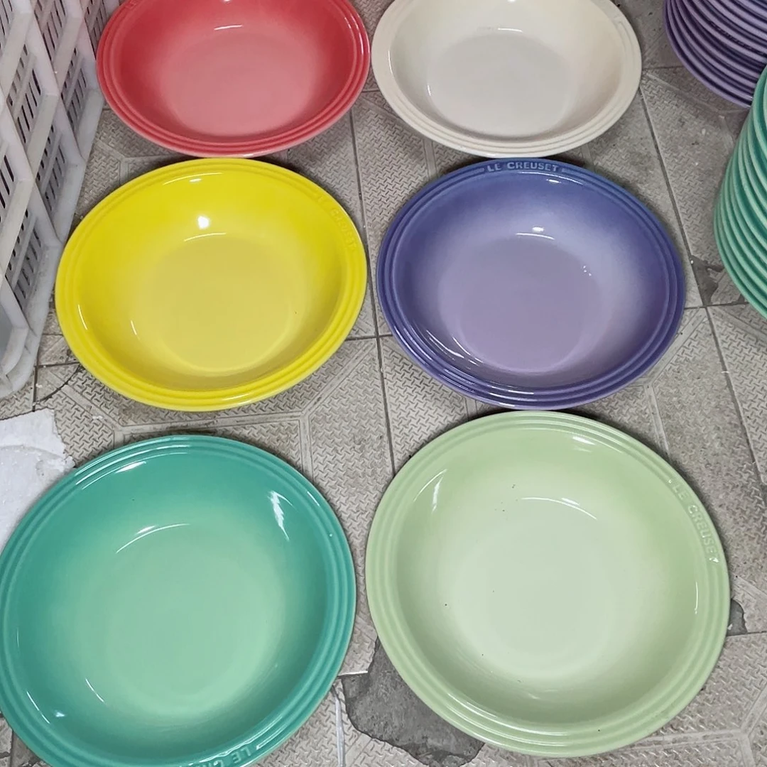 瓷片微瑕陶瓷餐具家用 六个