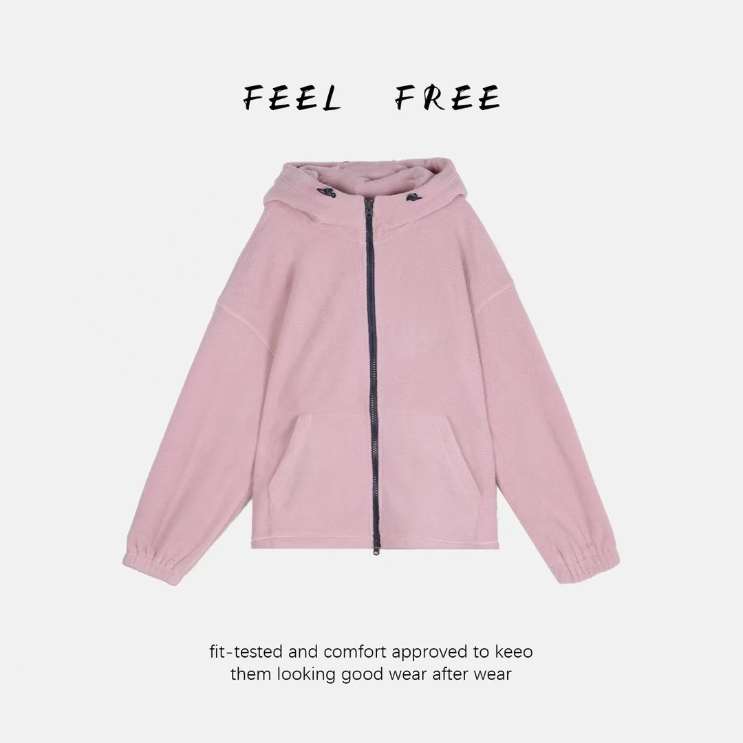 FEEL FREE-嫩嫩摇粒绒外套2025新款NEW