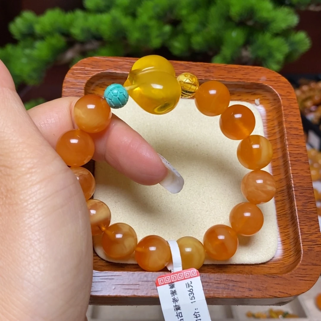 【闪购商品】手链蜜蜡未镶嵌手串