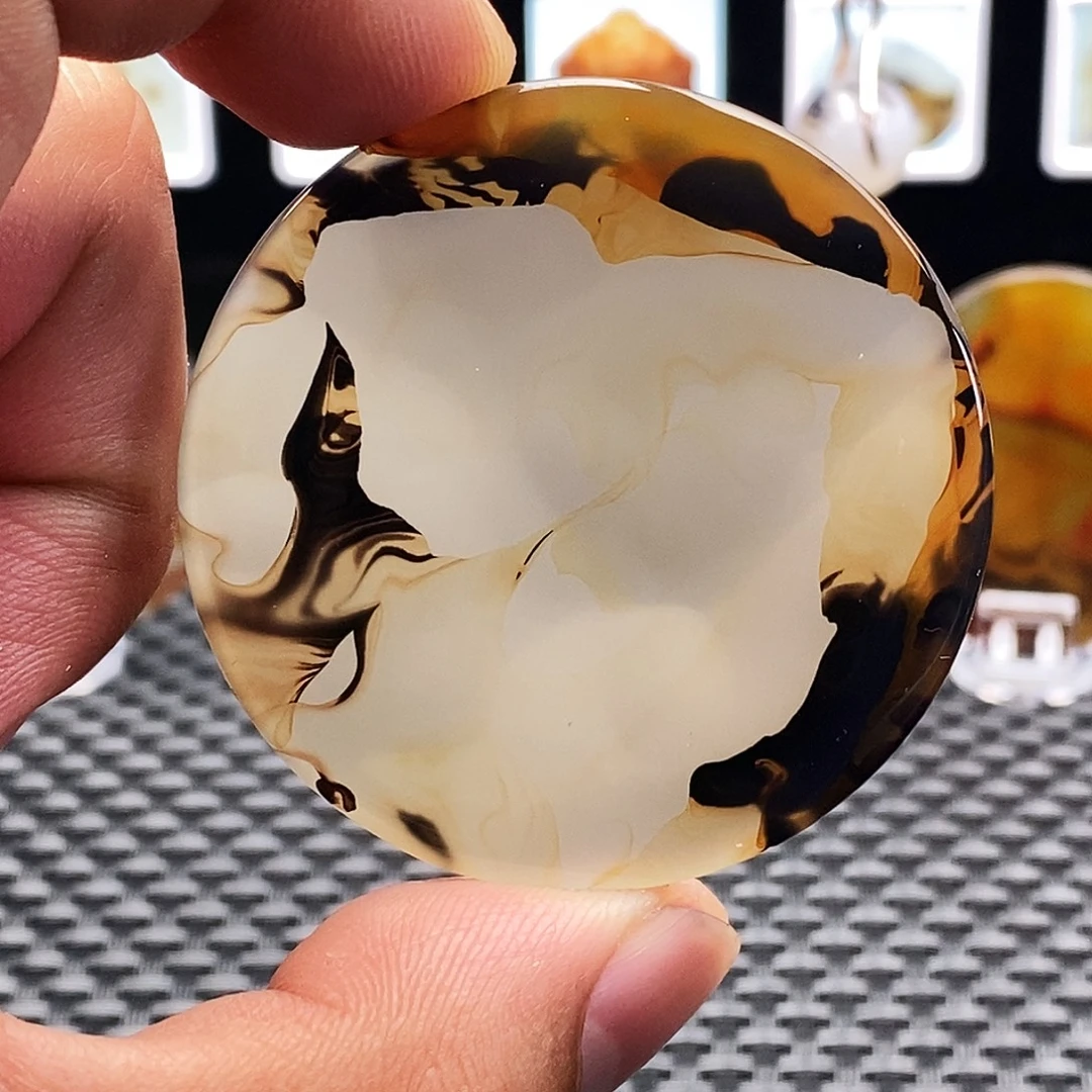 玛瑙/玉髓未镶嵌吊坠(不含链)49