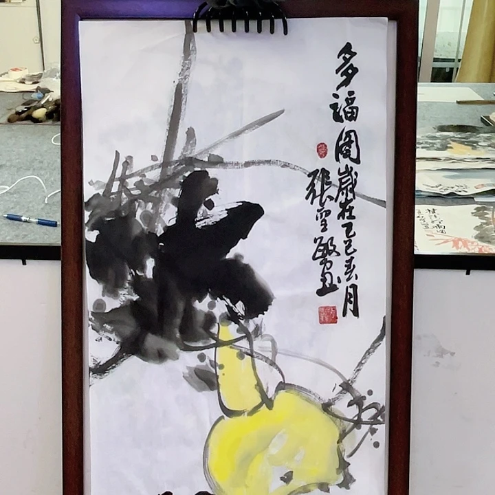 国画张圣敏先生纯手绘作品