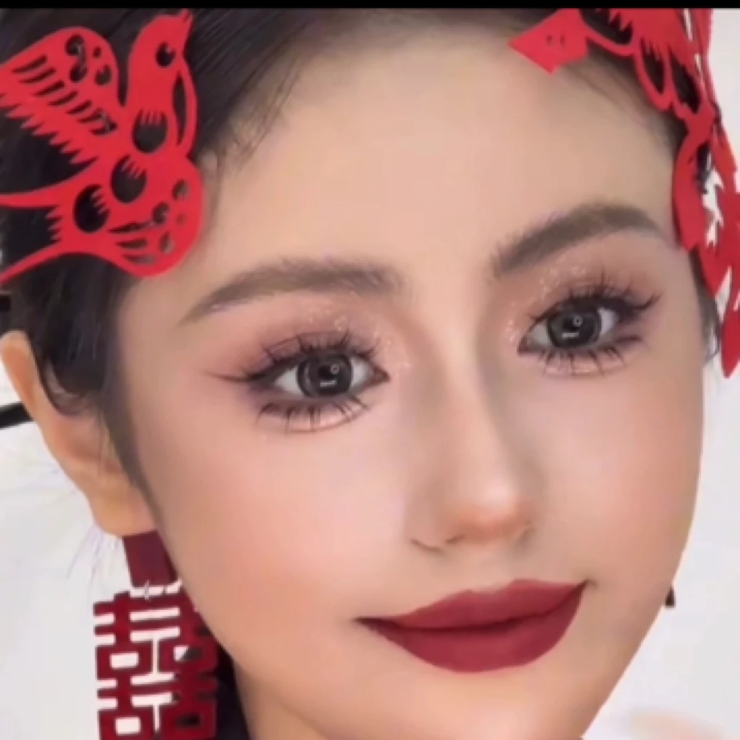 剪纸加耳环加新中式筷子一对