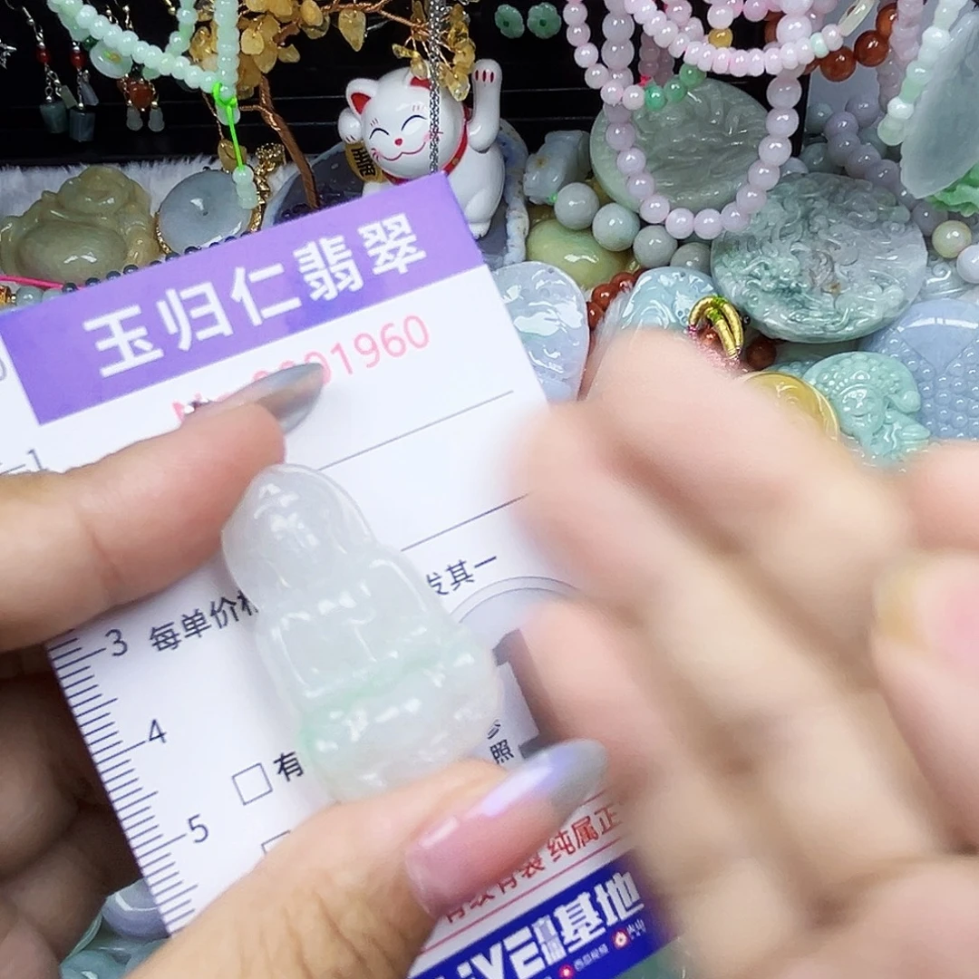 翡翠未镶嵌颈饰1111