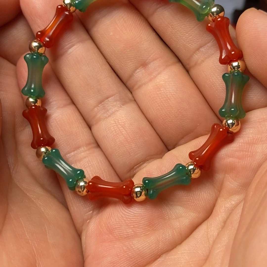 玛瑙/玉髓手链未镶嵌