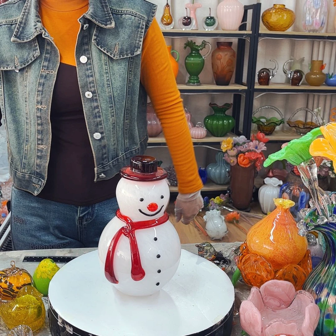 雪人家悦琉璃工艺品