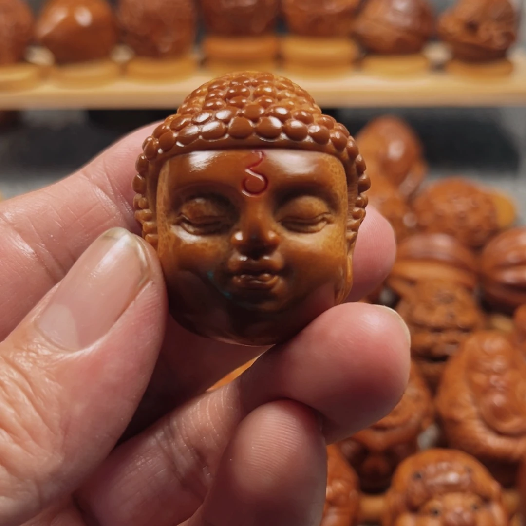 橄榄核手串/手链黛*佛头