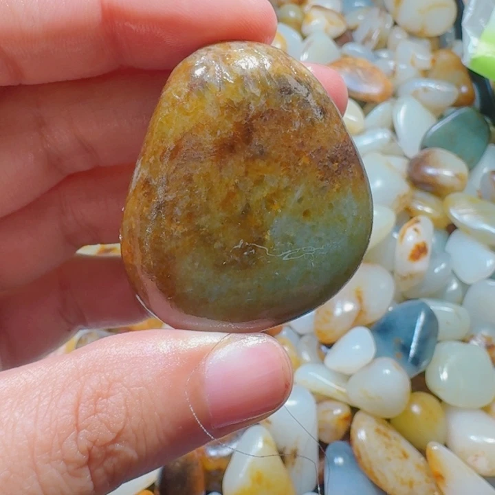 和田玉未镶嵌挂件37克