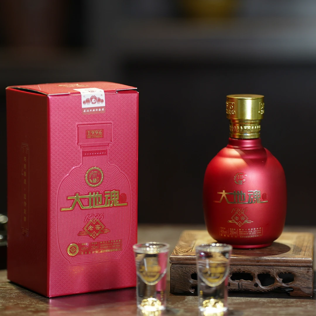 川盟酒46度浓香型白酒纯粮食酿造250ml46度