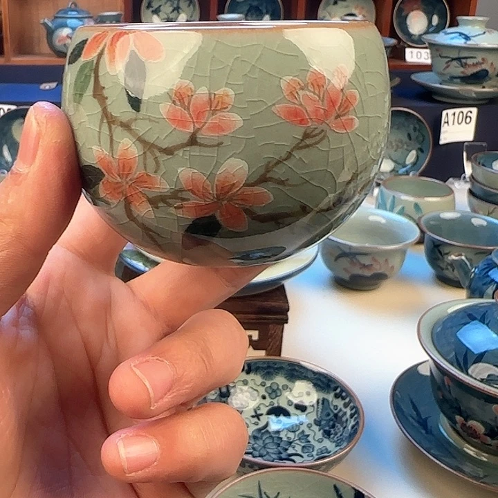 景德镇陶瓷陶瓷杯茶具