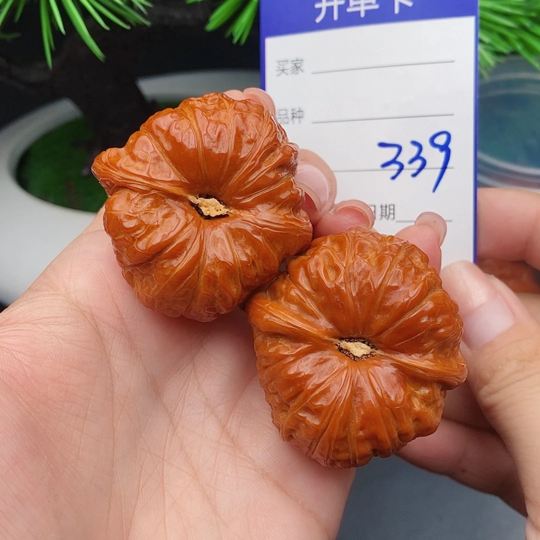 文玩核桃把件43南瓜339