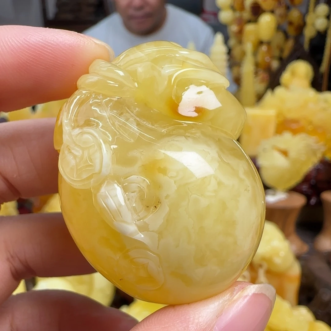 蜜蜡未镶嵌珠宝奇石微瑕