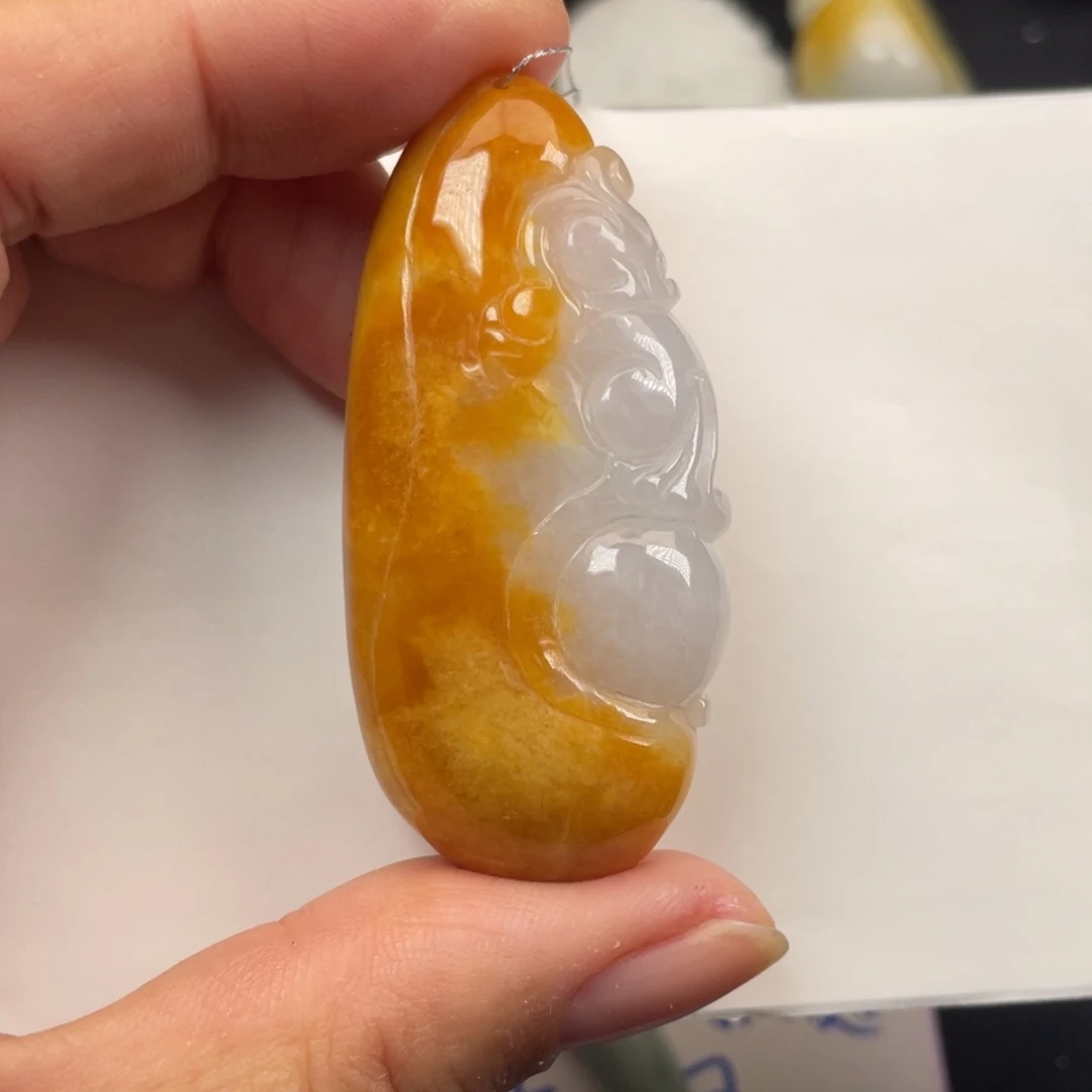 翡翠未镶嵌颈饰翡翠吊坠