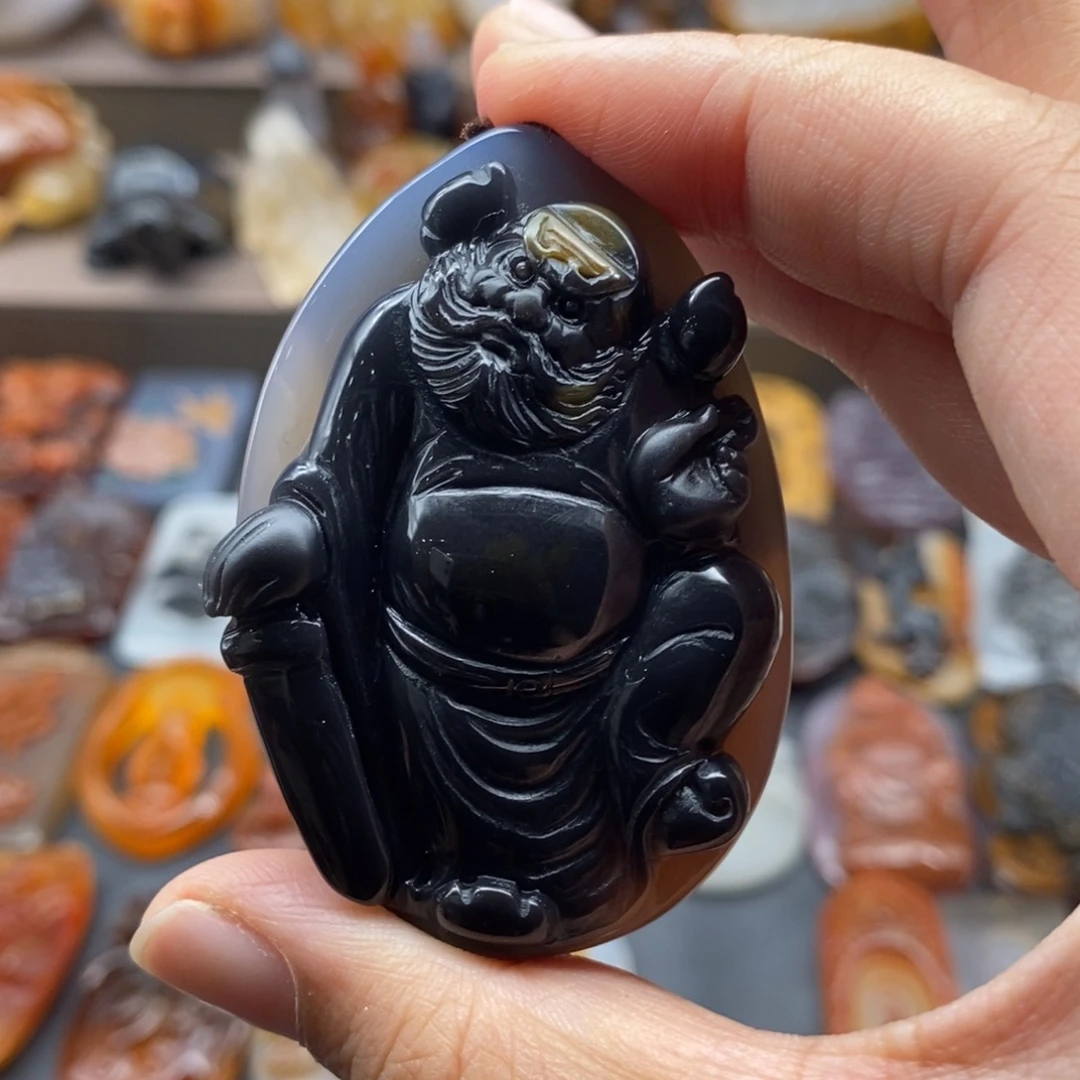玛瑙/玉髓吊坠(不含链)未镶嵌